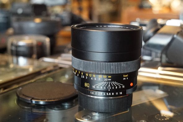 Leica Leitz Summilux-R 1:1.4 / 80mm lens