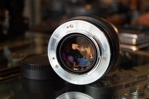 Olympus OM Zuiko 100mm F/2 lens, converted to Nikon F mount