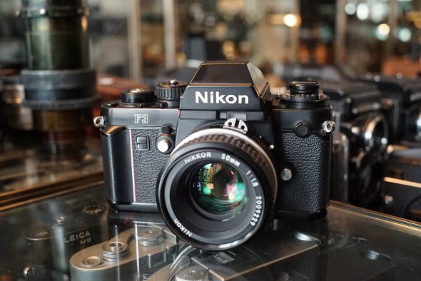 Nikon F3 kit with Nikkor 1.8 / 50mm AI lens