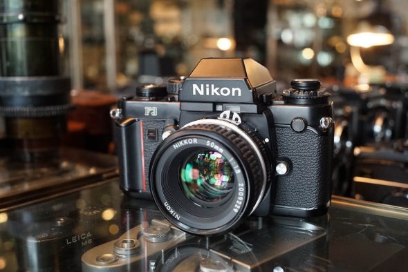 Nikon F3 kit with Nikkor 1.8 / 50mm AI lens