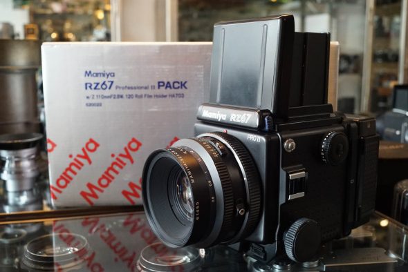 Mamiya RZ67 pro II Pack + Mamiya 2.8 / 110mm W, Boxed