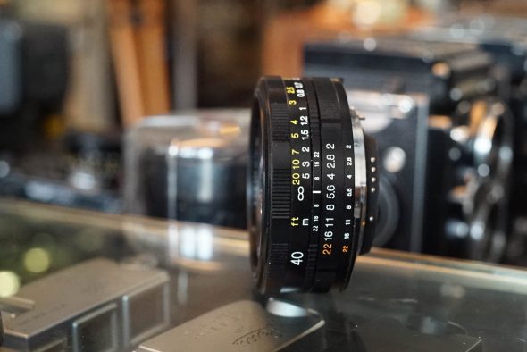 Voigtlander Ultron 40mm f/2 SL for Nikon AIS