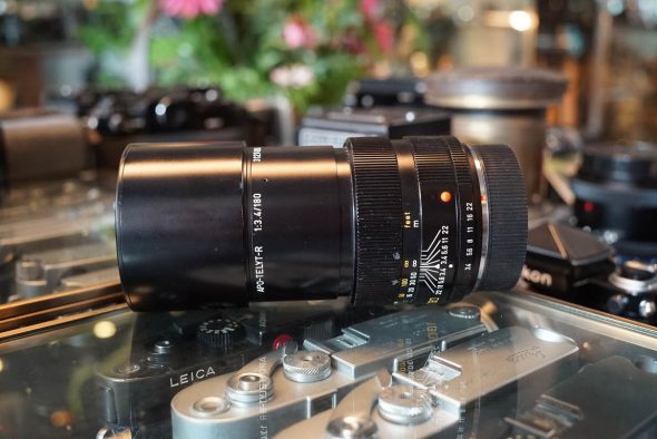 Leica Leitz Apo-Telyt-R 1:3.4 / 180mm 3-cam lens, Boxed