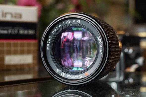 Tokina AT-X 90mm 1:2.5 Macro, Nikon AI-s, Boxed