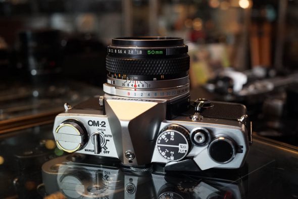 Olympus OM-2 + Olympus OM Zuiko 50mm f/ 1.8 lens