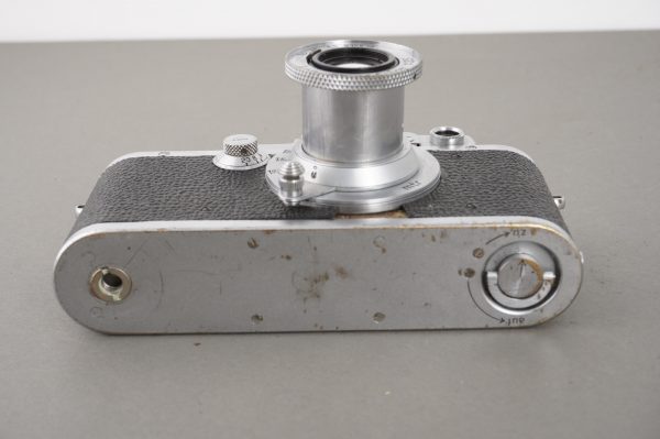 Leica III with Elmar 5cm 1:3.5 lens