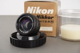 Nikon EL-Nikkor 50mm 1:2.8 N enlarger lens, boxed