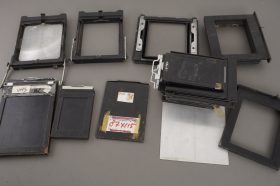lot of various camera parts and accs for LF cameras