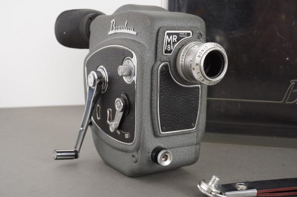 Beaulieu MR8 camera, cased