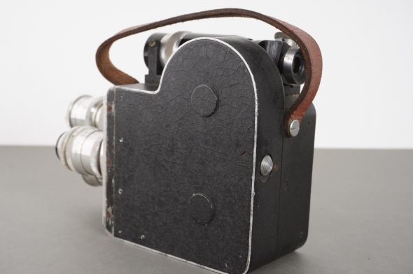 LD8 8mm film camera with 3x SOM Berthiot lenses, D-mount