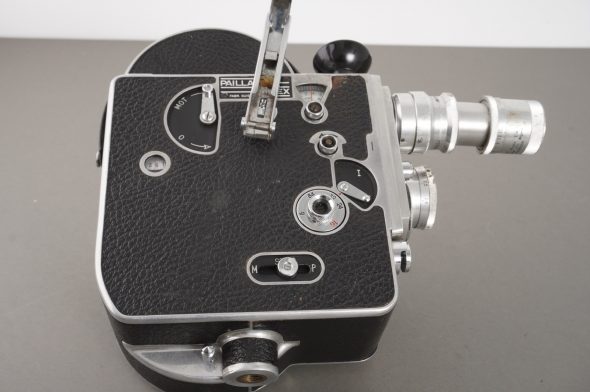 Bolex H16 movie camera, with SOM Berthiot and Cooke lenses