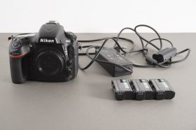 Nikon D800 digital SLR camera body + AC power adapter