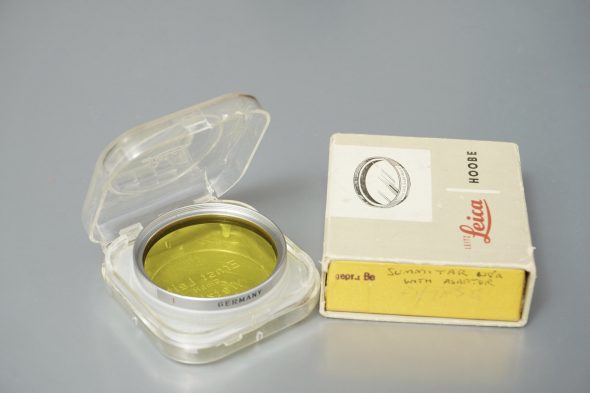 Leica Leitz Yellow 1 filter, E39 mount (boxed)