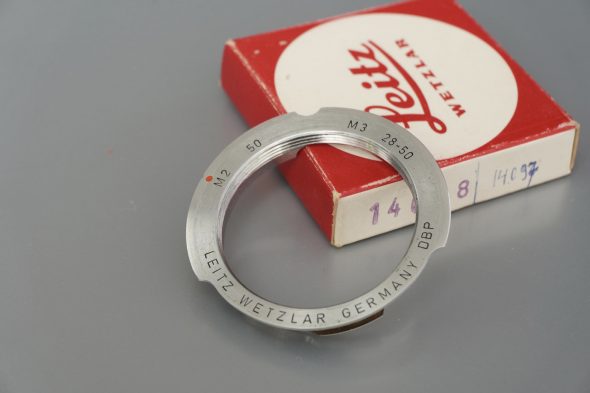 Leica Leitz 14097 adapter M / LTM for 50mm Boxed (14098 box) IRZOO