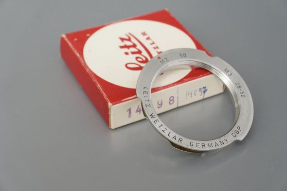 Leica Leitz 14097 adapter M / LTM for 50mm Boxed (14098 box) IRZOO