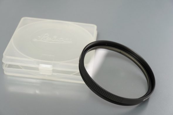 Leica filter 13381, Uva E60, in too small case