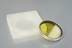 Leica Leitz filter Yellow 1, for early Elmarit 28mm and Super angulon 21mm 3.4