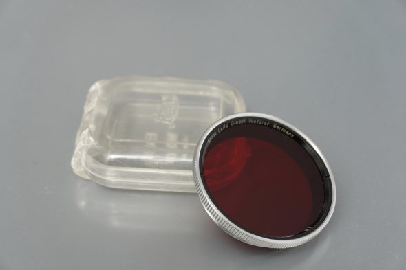 Leica Leitz Summitar filter RED, R.h, in case