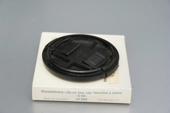 Leica 14289 E55 front lens cap, Boxed