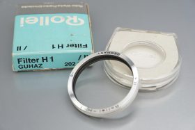 Rollei Rolleiflex filter, Bay II, H-1, Boxed