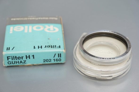 Rollei Rolleiflex filter, Bay II, H-1, Boxed