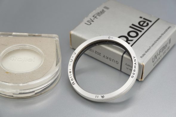 Rollei Rolleiflex filter, Bay II, UV, Boxed