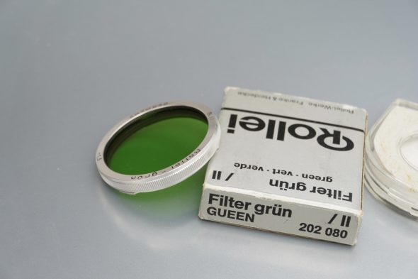 Rollei Rolleiflex filter, Bay II, Grun, Boxed