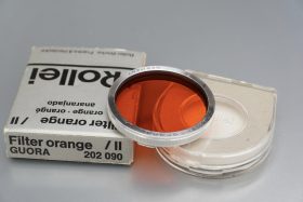 Rollei Rolleiflex filter, Bay II, Orange, Boxed