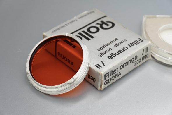 Rollei Rolleiflex filter, Bay II, Orange, Boxed