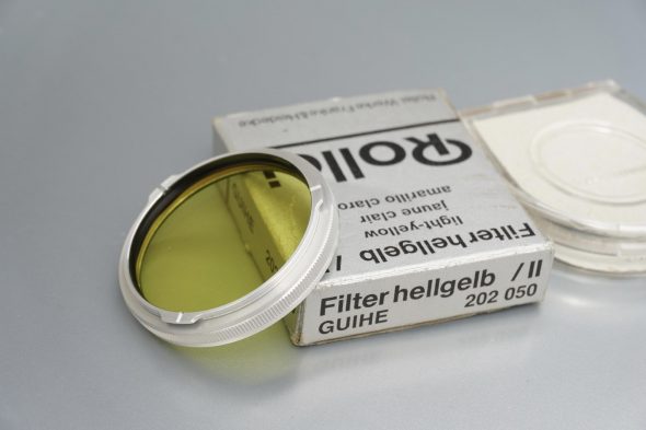 Rollei Rolleiflex filter, Bay II, Hellgelb, Boxed