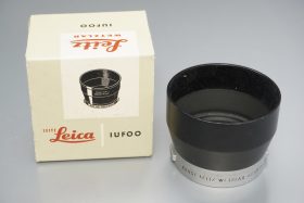 Leica Leitz lens hood IUFOO / 12575N for 90mm and 135mm, BOXED