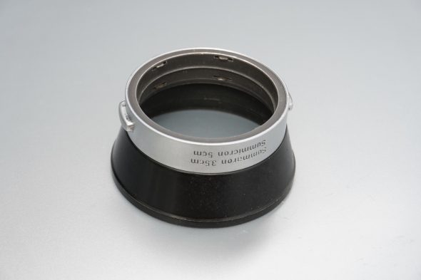 Leica Leitz lens hood for Summaron 3.5cm and Summicron 5cm