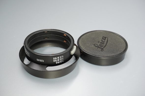 Leica Leitz lens hood 12585. for Summicron 50, Summaron 2.8/35 and others