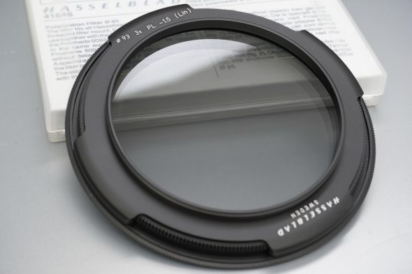 Hasselblad 93 filter PL, in case