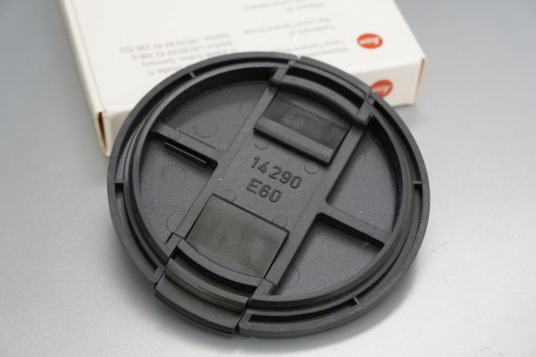 Leica 14290 front lens cap 60mm, Boxed