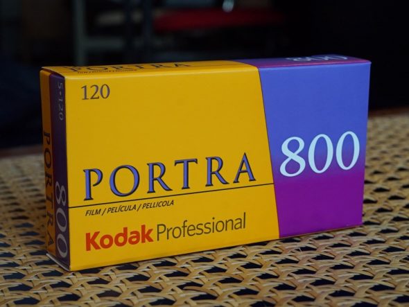 Kodak Portra 800 / 120 film (5-pack)