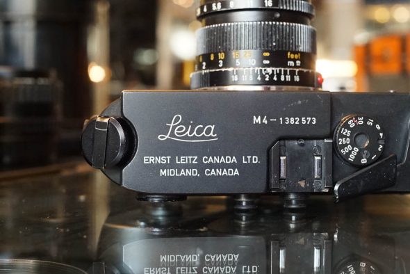 Leica M4 Black body, Midland, Canada