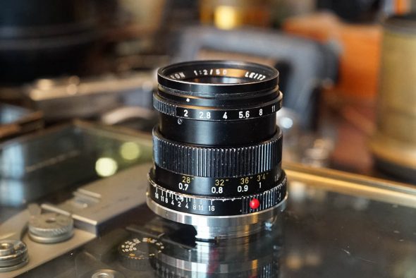 Leica Leitz Summicron 1:2 / 50mm lens, V3