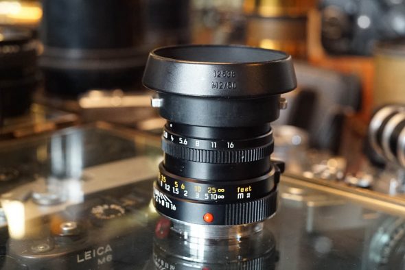 Leica Summicron-M 1:2 / 50mm lens, v4, Boxed