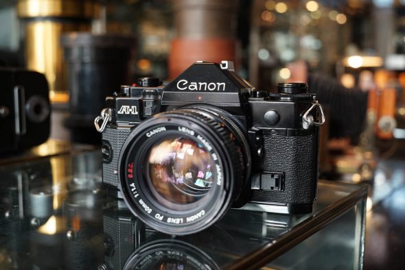 Canon A-1 + Canon FD 1.4 / 50 SSC lens