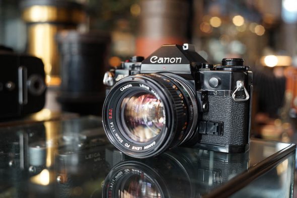 Canon A-1 + Canon FD 1.4 / 50 SSC lens