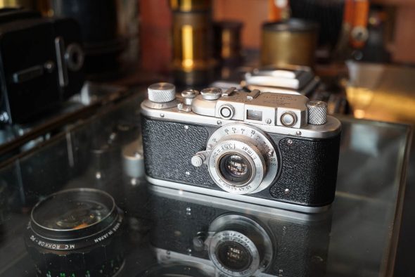 Fake Leica + Elmar 3.5 / 50mm lens