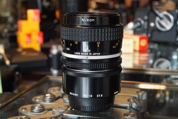 Nikon Micro Nikkor 3.5 / 55mm AI + 1:1 tube PK-13