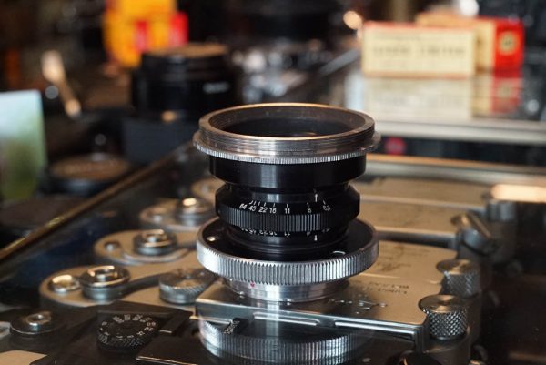 Carl Zeiss Jena S-Tessar 1:6.3 / 120mm T, Macro lens