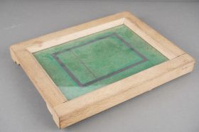 vintage wooden contact printing frame, 17x5x12.5cm, for 13×18 negatives