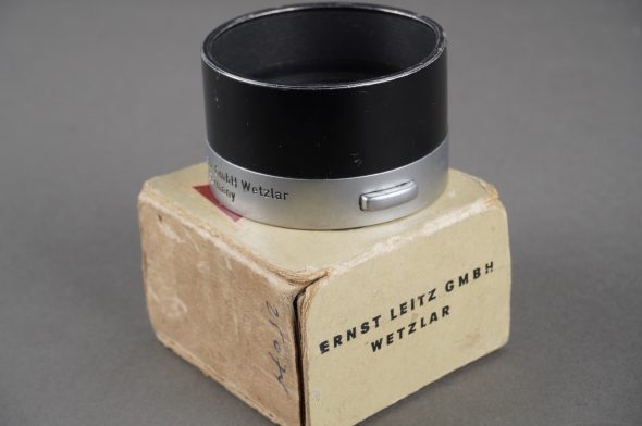 Leica Leitz ITOOY lens hood for 2.8/5 cm Elmar lens, boxed