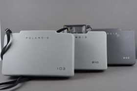 3x Polaroid Land Camera: 103, 210 and 340
