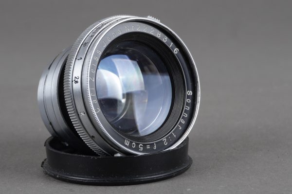 Carl Zeiss Jena Sonnar 5cm 1:2, Contax RF lens