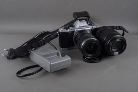 Olympus OM-D E-M5 with 12-50mm 1:3.5-6.3 Zuiko and 45-175 1:4-5.6 Panasonic lenses