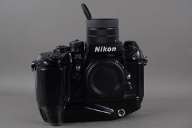 Nikon F4 camera with DW-21 finder